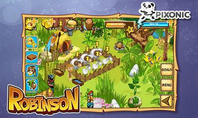 Gameplay of the Robinson for Android phone or tablet.