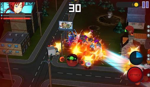 Gameplay of the Robo war for Android phone or tablet.