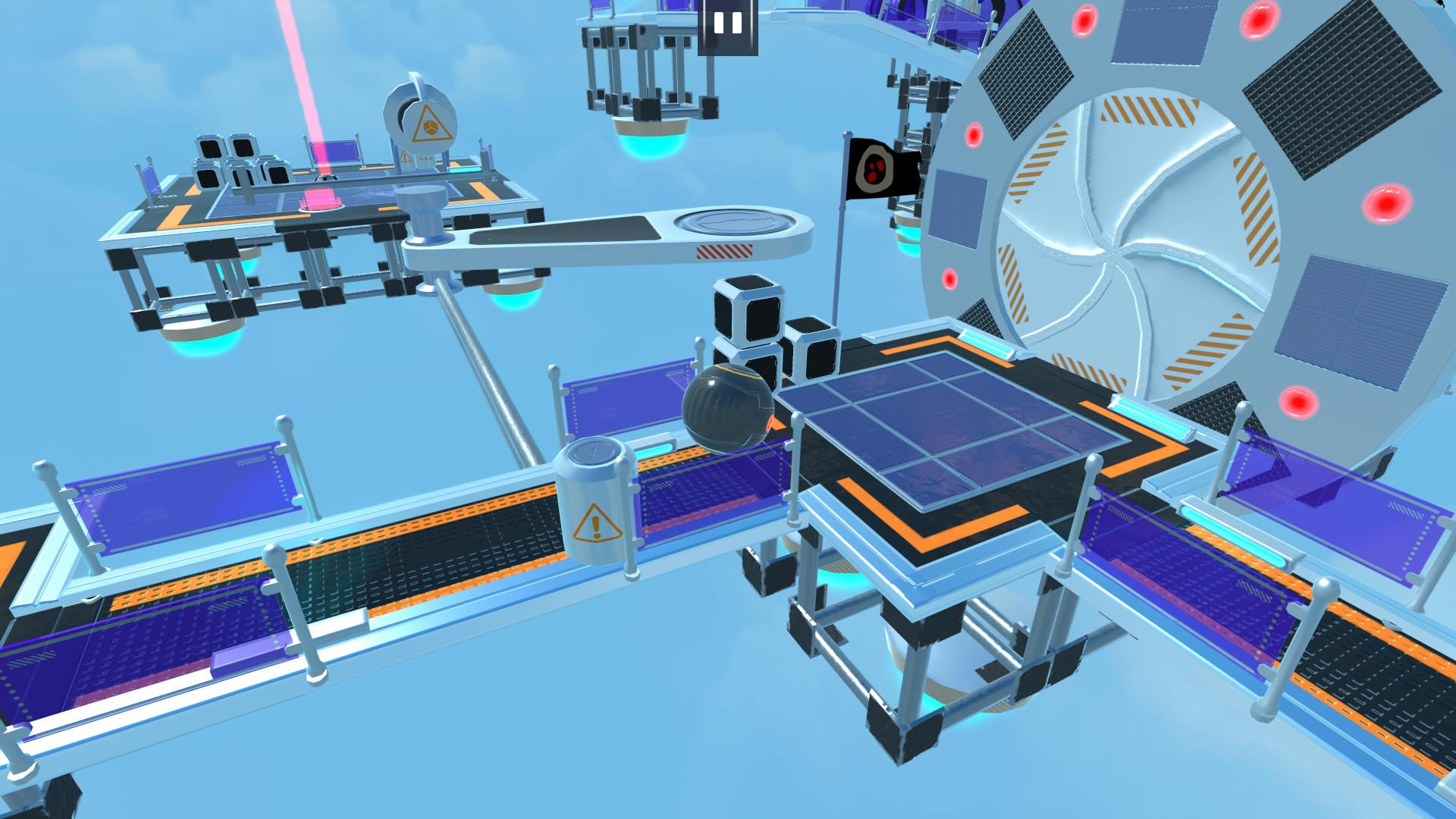 Roboball - Android game screenshots.