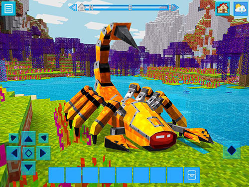 Robocraft: Survive and craft - Android game screenshots.