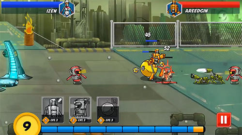 Robot evolved: Clash mobile - Android game screenshots.