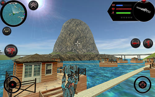 Robot shark - Android game screenshots.
