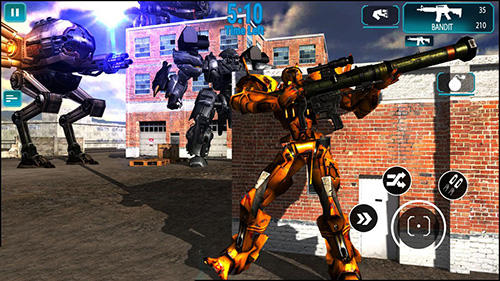 Robot warrior battlefield 2018 - Android game screenshots.