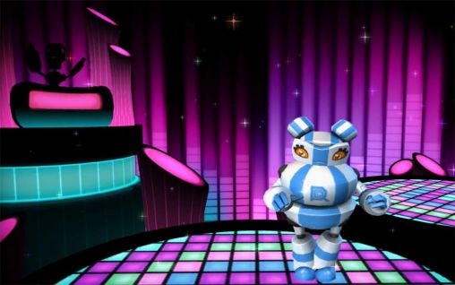 Gameplay of the Robot dance party for Android phone or tablet.