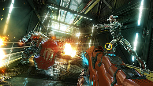 Gameplay of the Robot invasion for Android phone or tablet.
