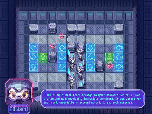 Gameplay of the Robots need love too for Android phone or tablet.