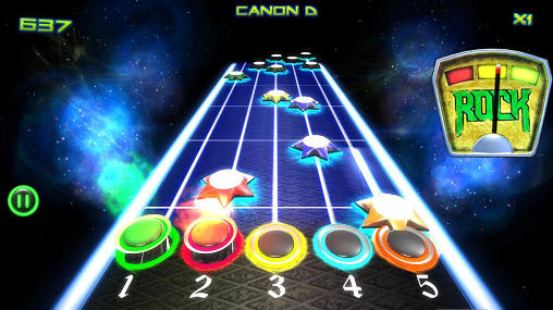 Gameplay of the Rock vs guitar legends 2015 for Android phone or tablet.