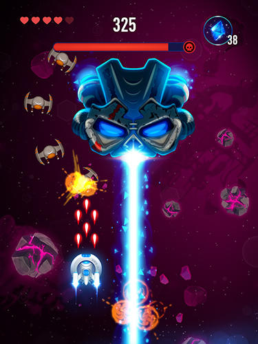 Rocket X: Galactic war - Android game screenshots.