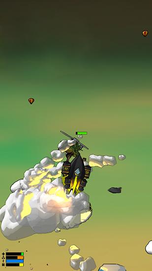 Gameplay of the Rocket craze 3D for Android phone or tablet.