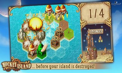 Gameplay of the Rocket Island for Android phone or tablet.