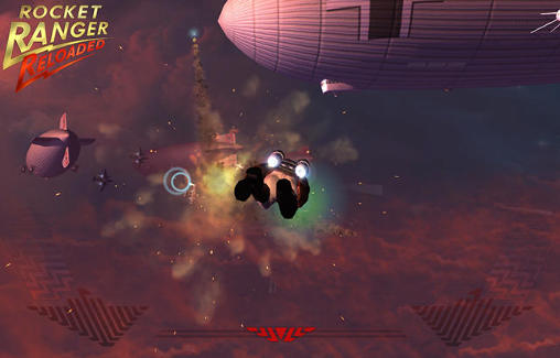 Gameplay of the Rocket ranger: Reloaded for Android phone or tablet.