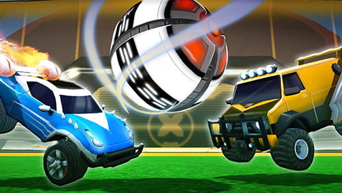 Gameplay of the Rocketball: Championship cup for Android phone or tablet.
