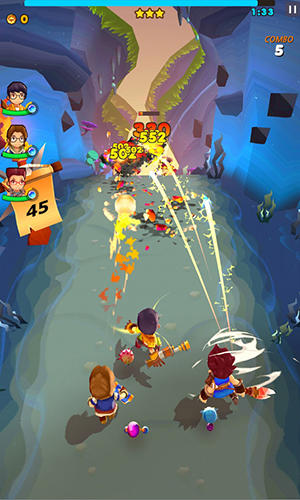 Rogue life - Android game screenshots.