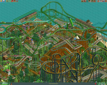 Gameplay of the Rollercoaster: Tycoon 2 for Android phone or tablet.