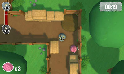 Gameplay of the Rolling Head for Android phone or tablet.