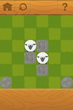 Gameplay of the Rolling sheep for Android phone or tablet.