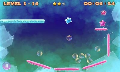 Gameplay of the Rolling Star for Android phone or tablet.