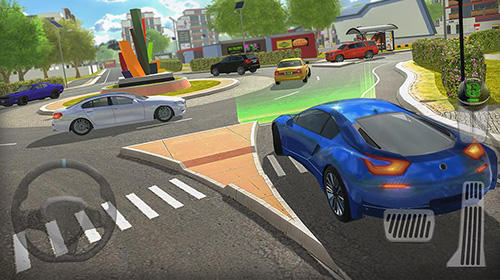 Roundabout 2: A real city driving parking sim - Android game screenshots.