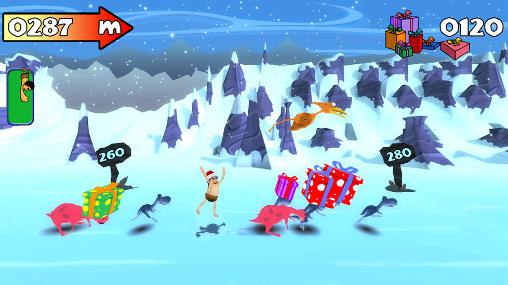 Gameplay of the Rox Christmas fling for Android phone or tablet.