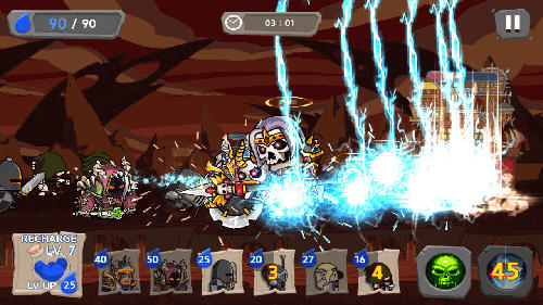 Royal defense king - Android game screenshots.