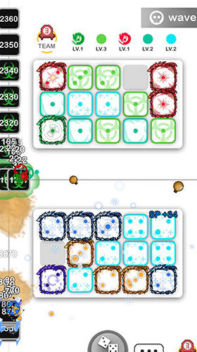 Royal dice: Random defense - Android game screenshots.