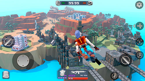 Royale legends: Pixel battle of apex craft - Android game screenshots.