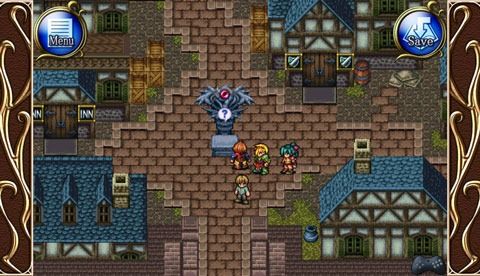 Gameplay of the RPG Bonds of the skies for Android phone or tablet.