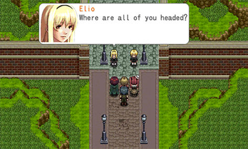 Gameplay of the RPG Eclipse of illusion for Android phone or tablet.