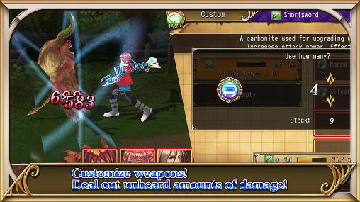 Gameplay of the RPG Revenant saga for Android phone or tablet.