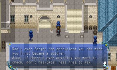 Gameplay of the RPG Symphony of the Origin for Android phone or tablet.