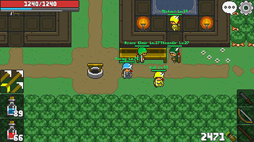 Gameplay of the Rucoy online for Android phone or tablet.