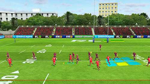 Rugby league 18 - Android game screenshots.
