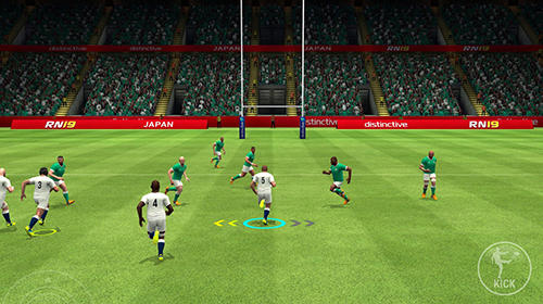 Rugby nations 19 - Android game screenshots.