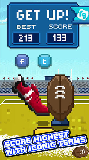 Gameplay of the Rugby hero for Android phone or tablet.