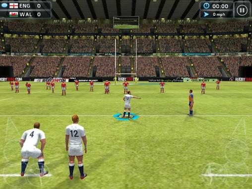 Gameplay of the Rugby nations 15 for Android phone or tablet.