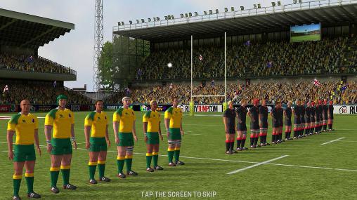Gameplay of the Rugby nations 16 for Android phone or tablet.