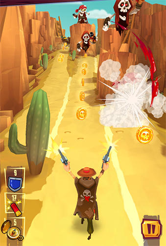 Run and gun: Banditos - Android game screenshots.