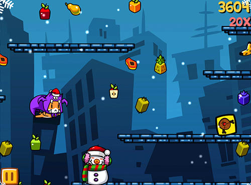 Run Tappy run Xmas - Android game screenshots.