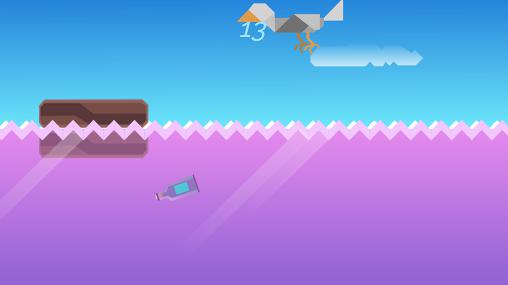 Gameplay of the Run, bottle! Run! for Android phone or tablet.