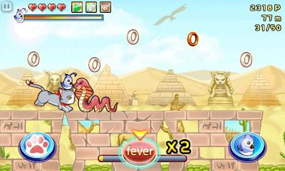 Gameplay of the Run Run Run for Android phone or tablet.
