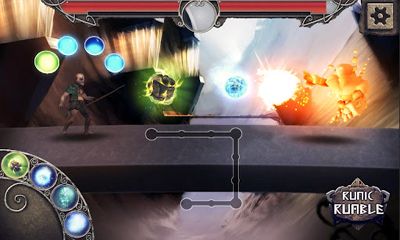Gameplay of the Runic Rumble for Android phone or tablet.