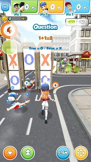 Gameplay of the Running M for Android phone or tablet.