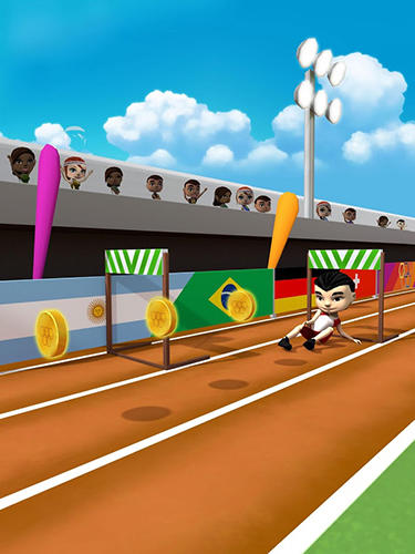 Gameplay of the Running Rio for Android phone or tablet.