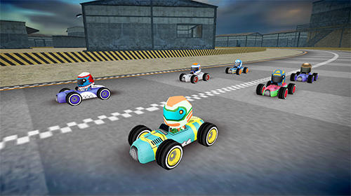 Rush kart racing 3D - Android game screenshots.