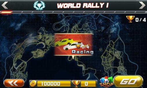 Gameplay of the Rush 3D racing for Android phone or tablet.