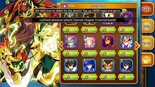 Ryu dynasty - Android game screenshots.