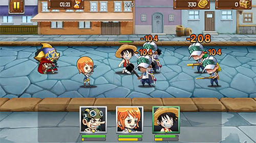 Sailing warrior - Android game screenshots.