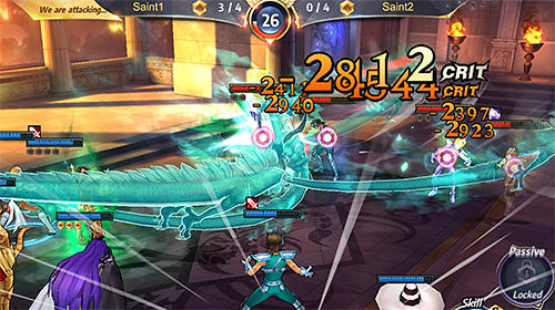 Saint Seiya awakening: Knights of the zodiac - Android game screenshots.