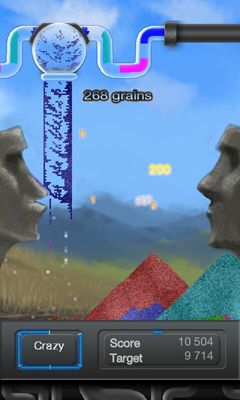 Gameplay of the Sandago for Android phone or tablet.