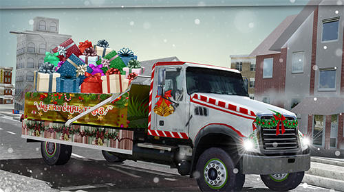 Santa Christmas gift delivery - Android game screenshots.